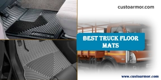 Best Truck Floor Mats