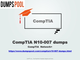 Prepare & Pass N10-007 with Highly Qualified Experts | DumpsPool.com