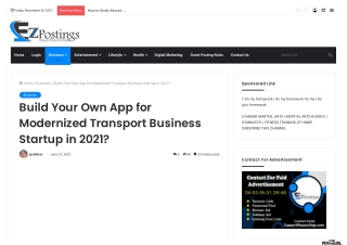 SpotnRides: Build Your Own App for Modernized Transport Business Startup in 2021?