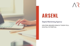 ARSENL | Digital Marketing Agency. Miami