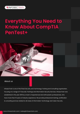 Everything you need to know about CompTIA Pentest