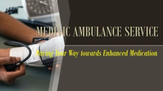 Cardiac Ambulance Service in Boring Road and Saguna More by Medivic