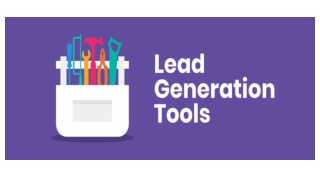 Lead generation tools b2b