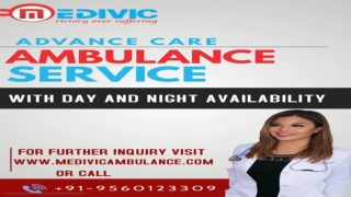 Patient Transportation Ambulance Service in Patel Nagar & Punaichak by Medivic