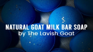 Natural Goat Milk Bar Soap by The Lavish Goat