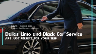 Dallas Limo and Car Service are Just Perfect for Your Trip