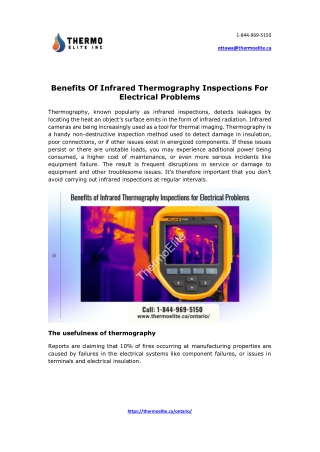 Using Thermal Imaging To Locate Water Leaks