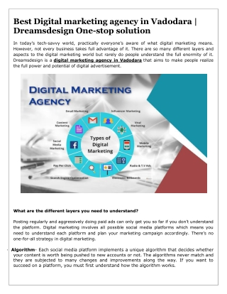 Best Digital marketing agency in Vadodara