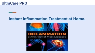 Instant Inflammation Treatment at Home