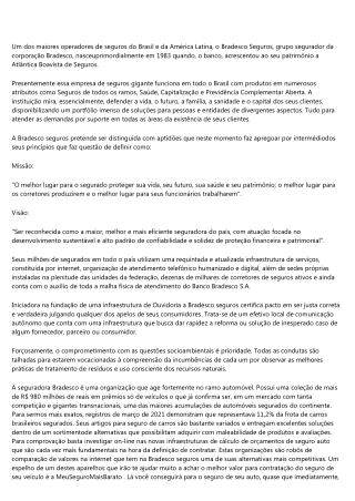 BRADESCO SEGURO AUTO, UMA ALTERNATIVA GARANTIDA COM O CUSTO JUSTO.