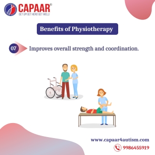 Few Physiotherapy benefits - Best Physiotherapy Centres in Bangalore - CAPAAR