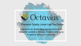 Premium Quality Loose Leaf Tea Online