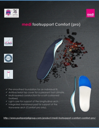 medi footsupport Comfort  | Pushpanjali medi India Pvt Ltd