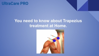 You need to know about Trapezius treatment at Home.