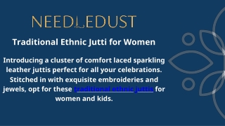 Traditional Ethnic Jutti for Women