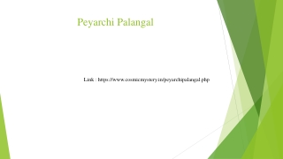 Peyarchi Palangal PPT