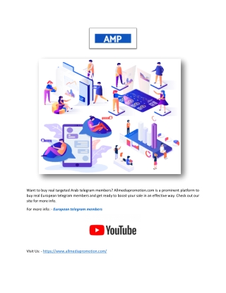 European Telegram Members | Allmediapromotion.com