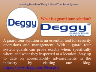 Amazing Benefits of Using A Guard Tour Petrol System