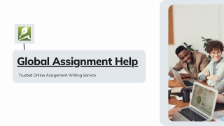Writing Service- Global Assignment help