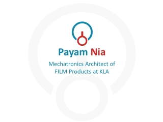Payam Nia - A Goal-focused Professional From Pleasanton, CA