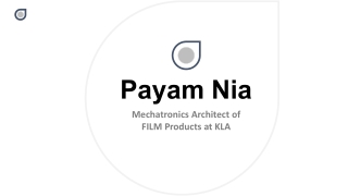 Payam Nia - A Highly Competent Professional From Pleasanton, CA