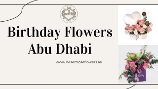 Birthday Flowers Abu Dhabi