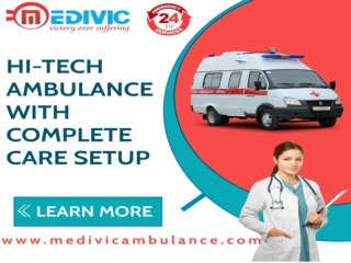 Medivic Ambulance in Bihta & Boring Road, Patna: Best Medical Team