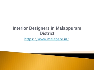 Interior Designers in Malappuram District