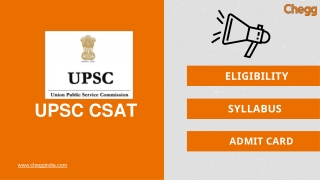 UPSC CSAT