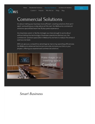 Melbourne Commercial Solutions Specialist