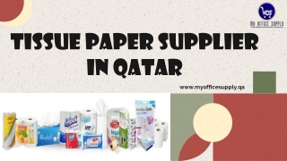 tissue paper supplier in qatar