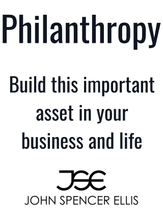 John Spencer Ellis Philanthrophy Charity Non-profit Business History