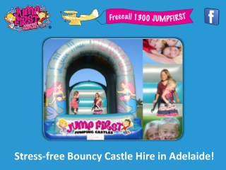 Stress-free Bouncy Castle Hire in Adelaide!