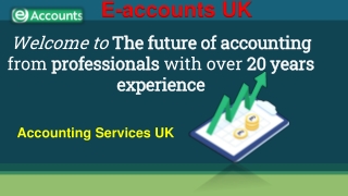 UK Accounting Services | E-accounts UK