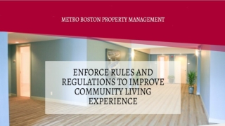 Metro Boston Property Management Services