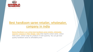 Get online best handloom saree retailer, wholesaler, company in india - Copy - Copy