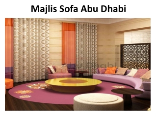Majlis Sofa Abu Dhabi