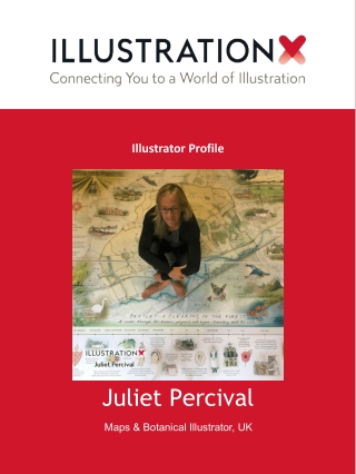 Juliet Percival - Maps & Botanical Illustrator, UK