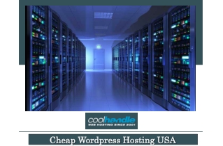 Cheap Wordpress Hosting USA