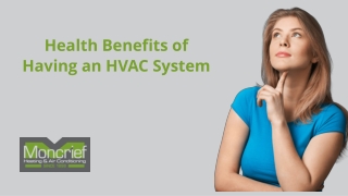 Health Benefits of Having an HVAC System