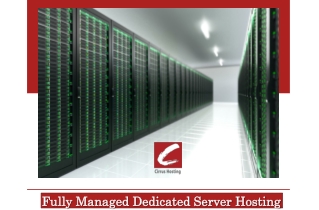 Fully Managed Dedicated Server Hosting
