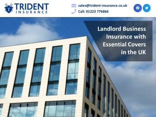 Landlord Business Insurance with Essential Covers in the UK