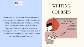 Writing courses