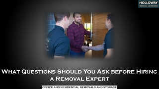What Questions Should You Ask before Hiring a Removal Expert