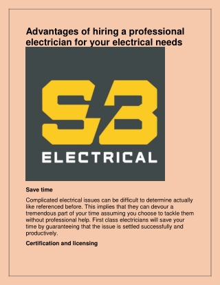 Get the best Electrical Repair in Goldenhill