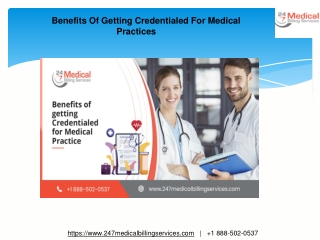 Benefits Of Getting Credentialed For Medical Practices