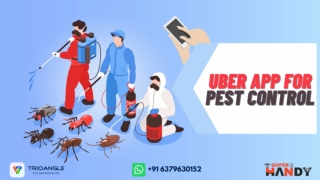 Uber App For Pest Control
