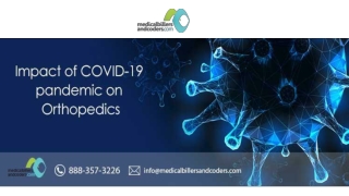 Impact of COVID-19 pandemic on Orthopedics