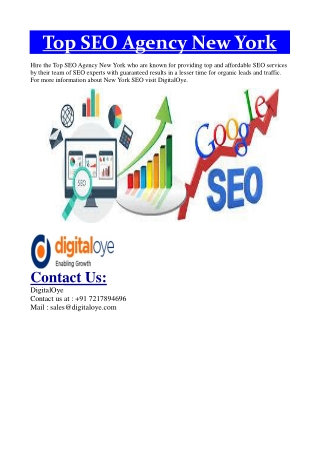 SEO Agency in New York