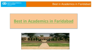 List of School in Faridabad